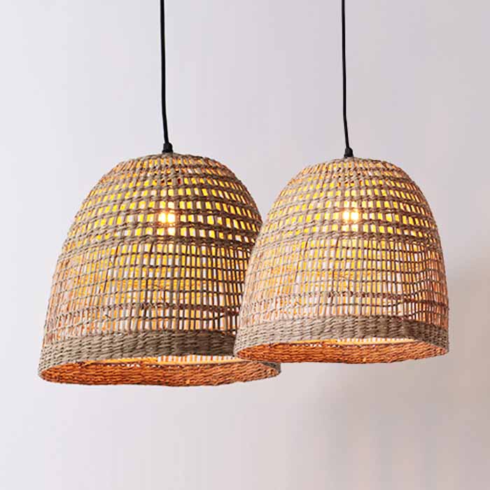Lampadario Rattan Patmos