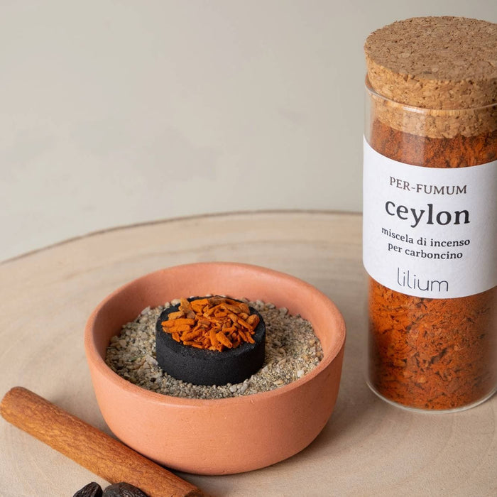 Ceylon - Miscela di Incenso per Carboncini -  Lilium -  Segni Particolari.