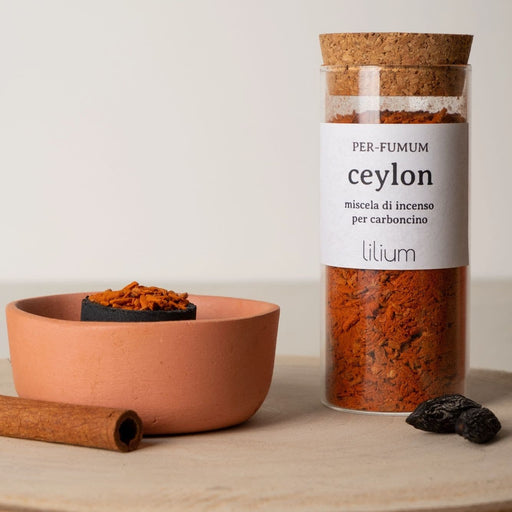 Ceylon - Miscela di Incenso per Carboncini -  Lilium -  Segni Particolari.
