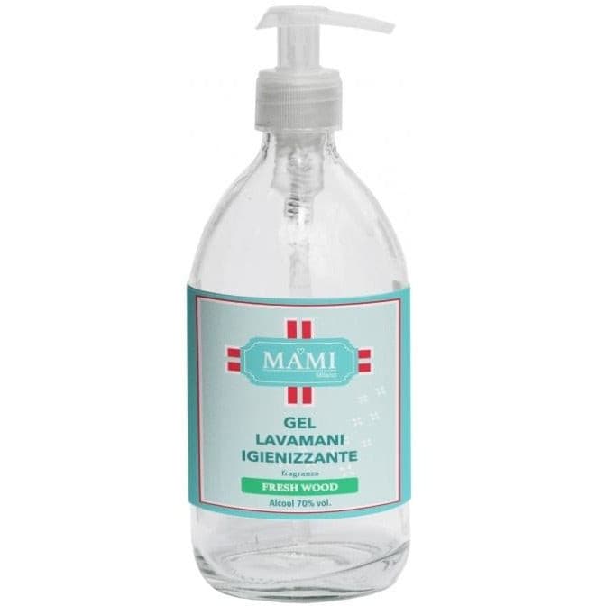 Fresh Wood - Gel Igienizzante Mani 500ml -  Mami Milano -  Segni Particolari.