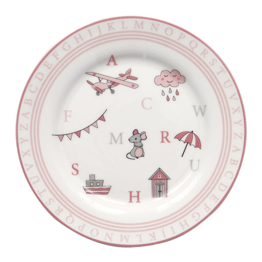 Charlie Pink Piattino Bimbo -  Greengate -  Segni Particolari.