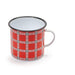 Tazza Mug Tartan Scozzese Maxi -  Nuvole di Stoffa -  Segni Particolari.