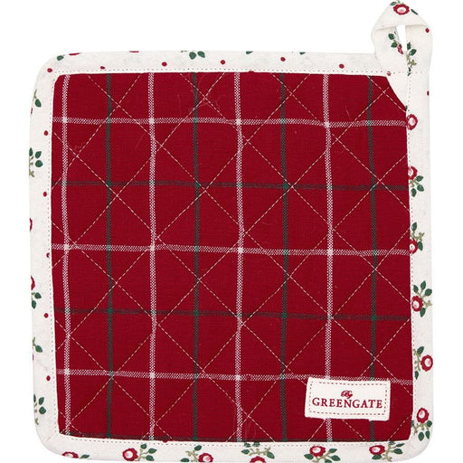 Lyla Check Red Set 2 Presine -  Greengate -  Segni Particolari.