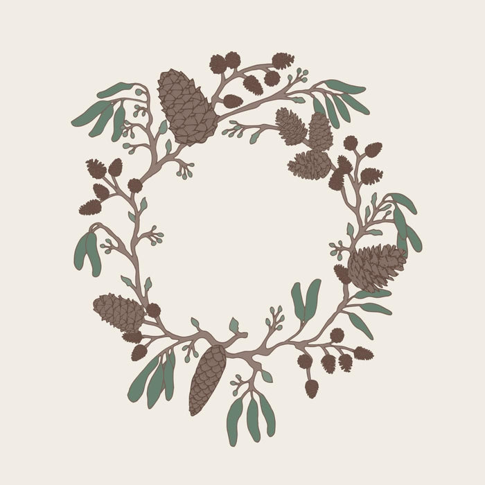Confezione 50 Tovaglioli Natale -  Ib Laursen -  Segni Particolari.