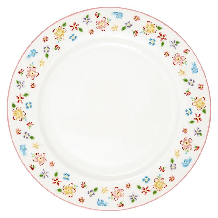 Columbine Petit White Piatto Piano -  Greengate -  Segni Particolari.