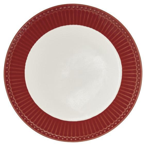 Alice Red Piattino Greengate segni-particolari-home Piatti