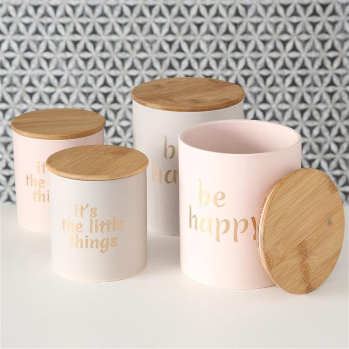 Barattolo Little Things Tappo Legno Boltze segni-particolari-home Barattoli.