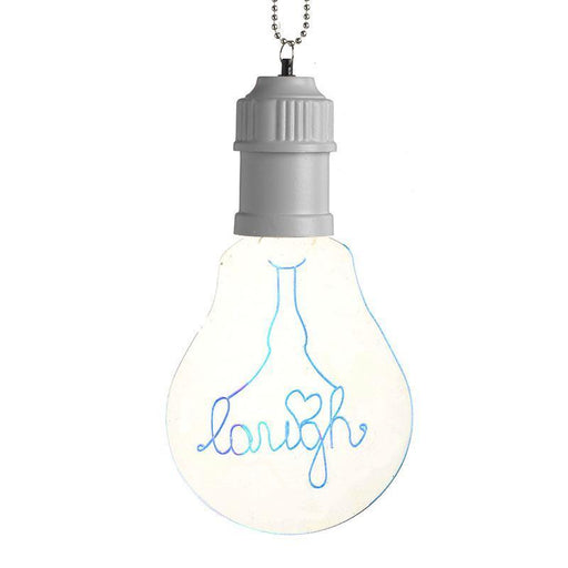 Decoro Lampadina Led Laugh Heaven Sends segni-particolari-home Decori Casa