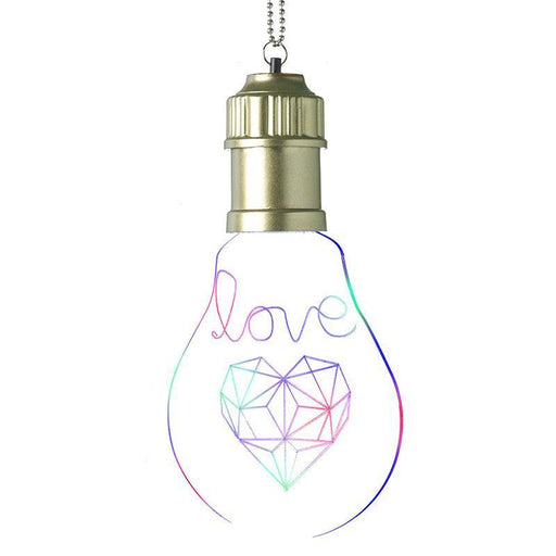 Decoro Lampadina Led Love Heaven Sends segni-particolari-home Decori Casa