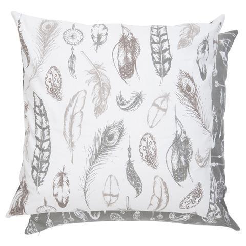 Federa Cuscino Piume Indiani Clayre & Eef segni-particolari-home Cuscini Decoro