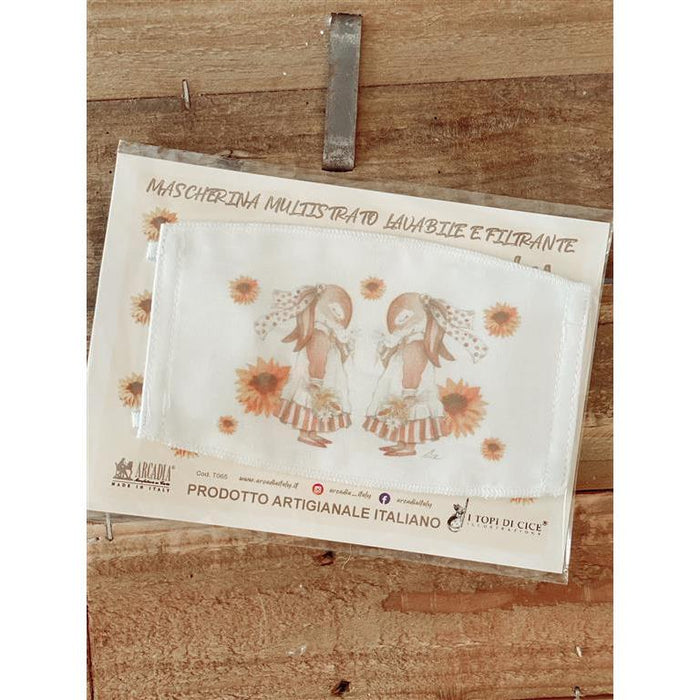 Mascherina Bimbo Topini Arcadia segni-particolari-home Accessori