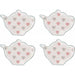 Penny White Set 4 Calamite Teiera Greengate segni-particolari-home Decori Cucina