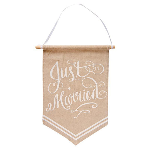 Quadro Tessuto Just Married Clayre & Eef segni-particolari-home Quadri