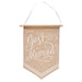Quadro Tessuto Just Married Clayre & Eef segni-particolari-home Quadri