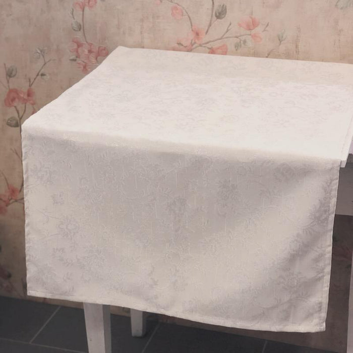 Runner Damascato Prodotto artigianale segni-particolari-home Runner e Centrotavola