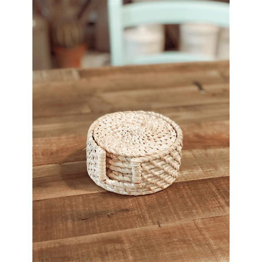 Set 6 Sottobicchieri Rattan Algarve Vacchetti segni-particolari-home Bicchieri